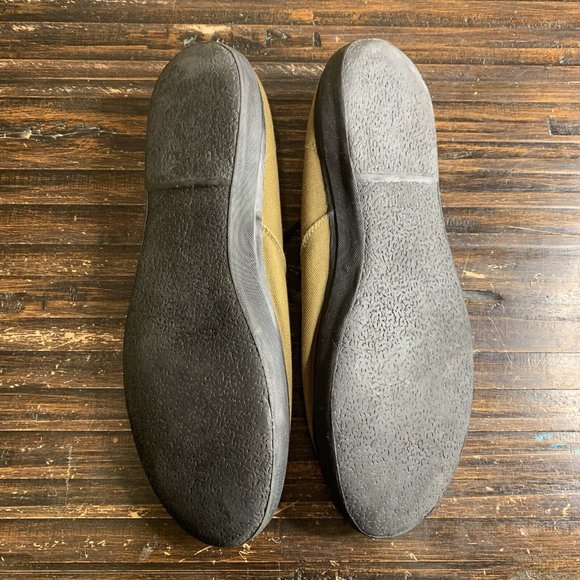 Double RL RRL Ralph Lauren Mustard Brown Canvas Casual Shoes Men’s Size 17 - Picture 4 of 4